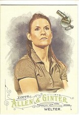 2016 ALLEN & GINTER JEN WELTER BASEBALL CARD   #179