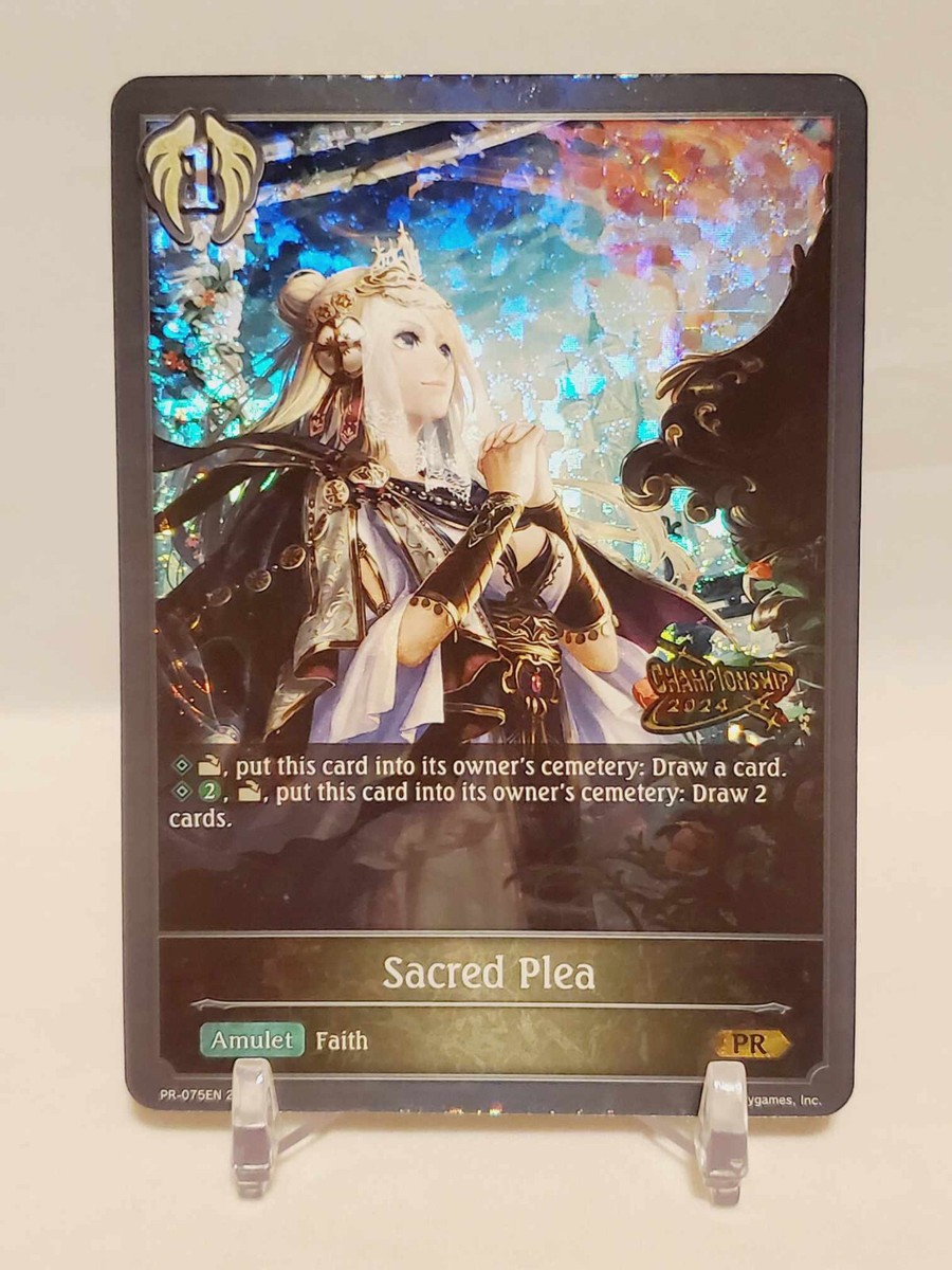 Shadowverse EVOLVE PR プロモ プレミアム フローラルフェンサー