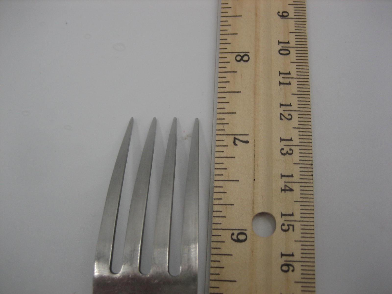 Set of 4 Oneida BANCROFT 7 1/4” Stainless Dinner Forks USA eBay