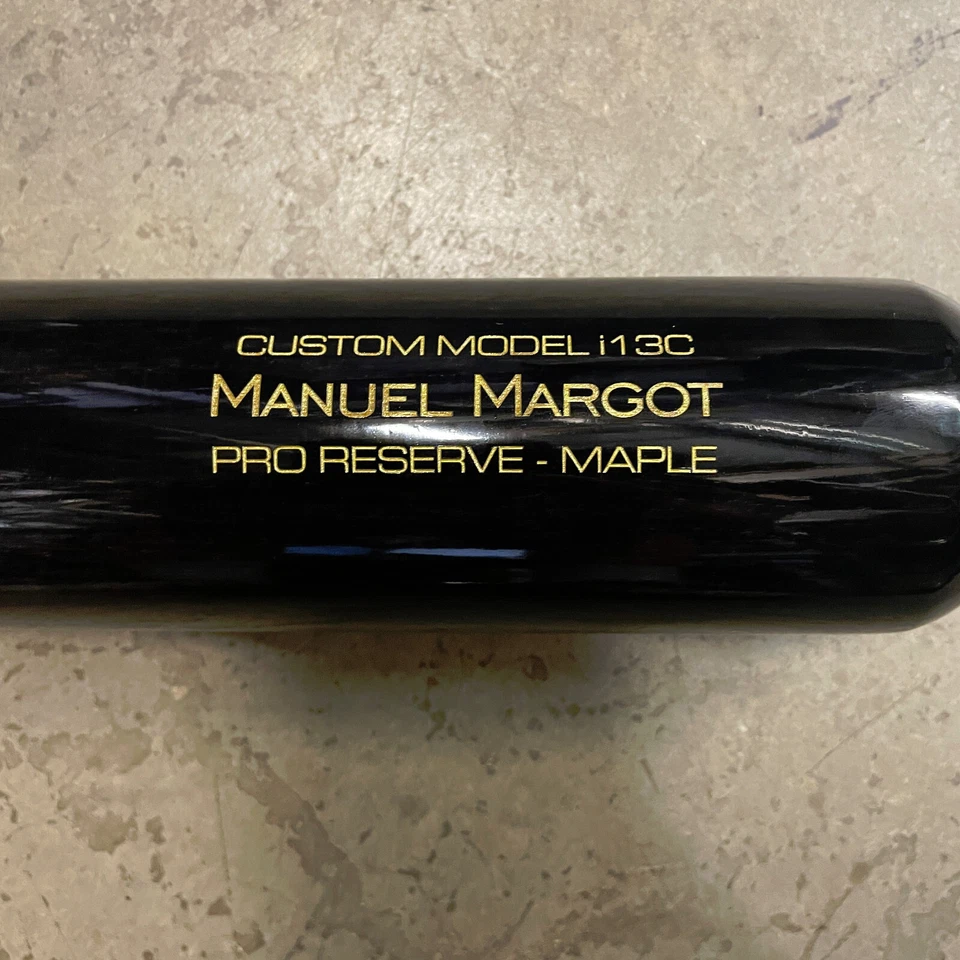 Manny Margot Victus Custom Model i13C Game Model Pro Reserve Maple Bat Rays Twin - Image 2 of 3