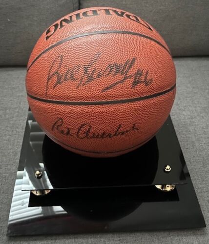Bill Russell & Red Auerbach Signed Basketball (PSA LOA) - Picture 2 of 6