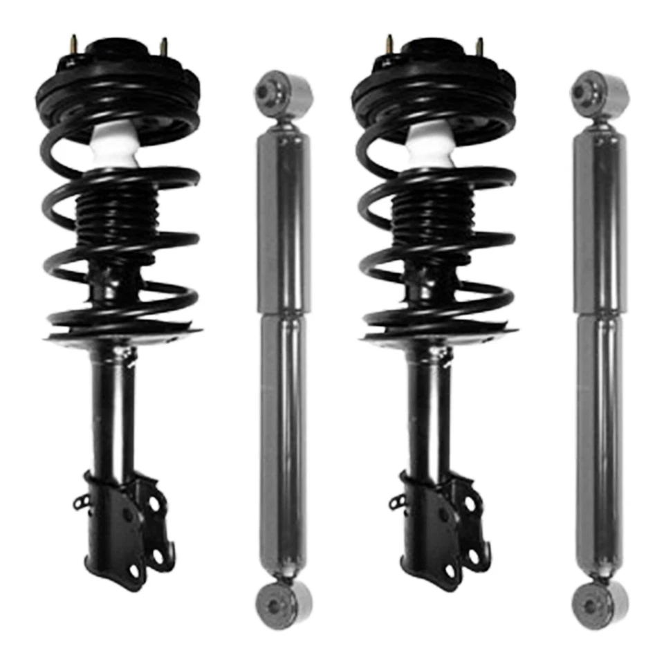 4pcs Front Struts Springs Rear Shock Absorbers For 2001-2010 Chrysler PT Cruiser Foto 2 de 4
