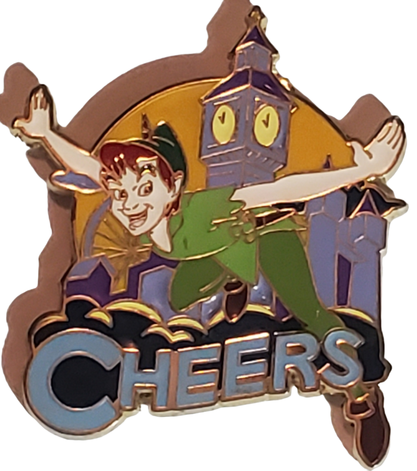 Adventures by Disney Collector Pin - 'Knights and Lights' London/Paris 'Cheers'