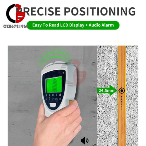 Wall Electric Stud Finder Sensor Scanner Detector Metal Live Wire Battery SH301 - Picture 1 of 1