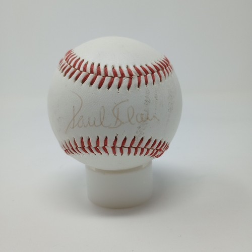 MLB Player Paul Blair Signed Baseball