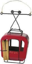 Metal Gondola Ornament for Holiday Decor Display
