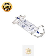 Comfortable 900ml Urinary Leg Bag - Sterile, Latex-Free with Anti-Reflux Design