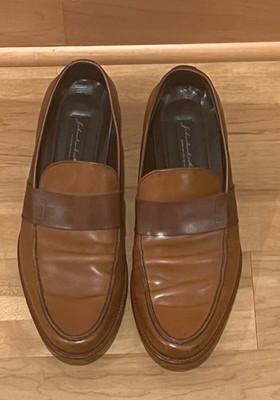 Johnston Murphy Chilli Tan Penny Loafers Mens 10M