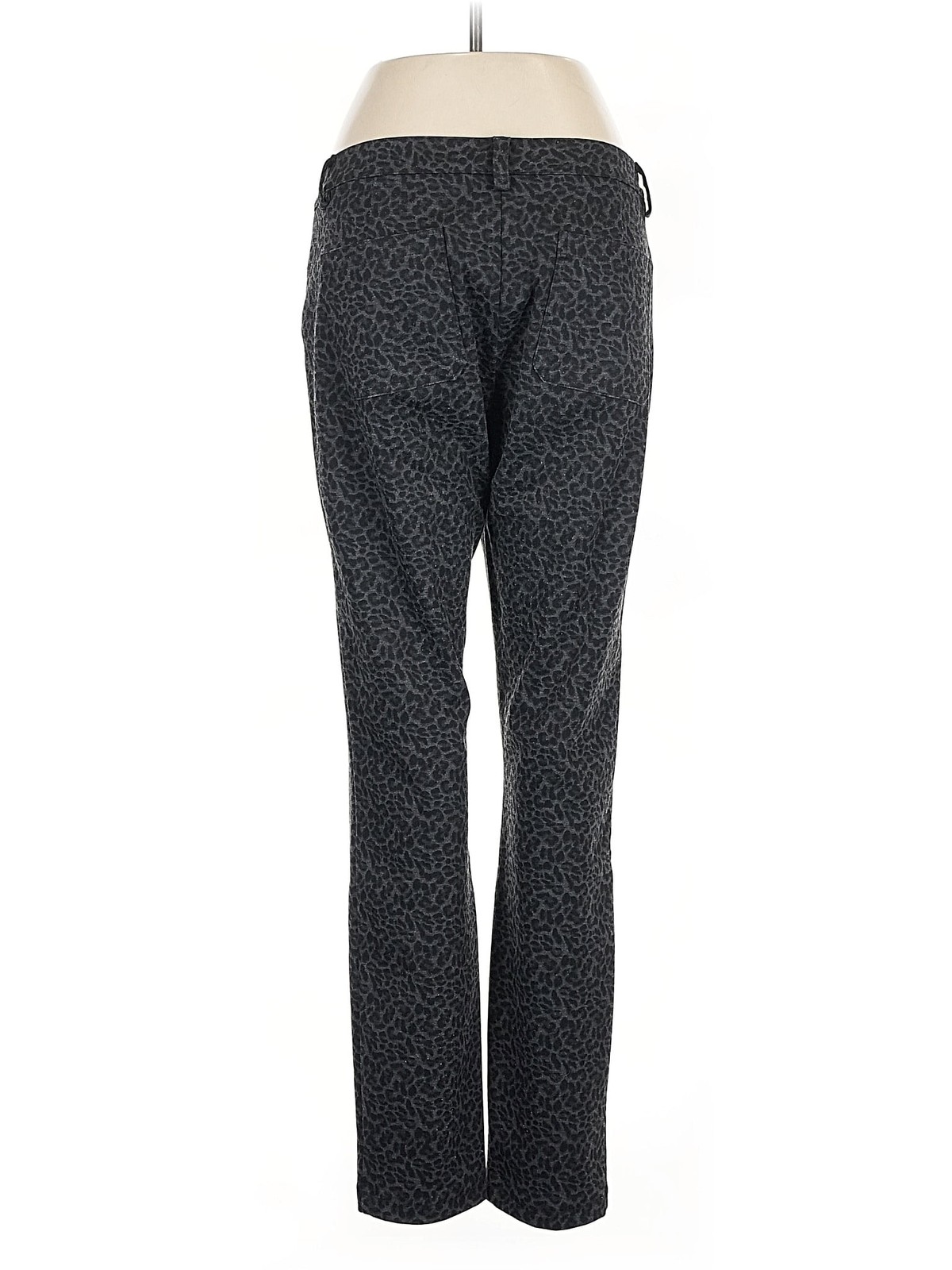 Calvin Klein Women Black Dress Pants 10 thumbnail 2