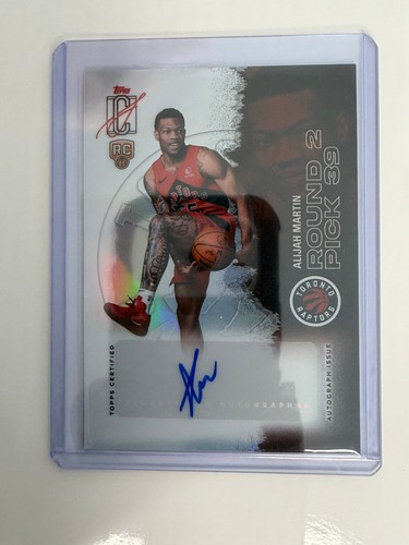 2025 Topps Signature Alijah Martin Base (RAW)