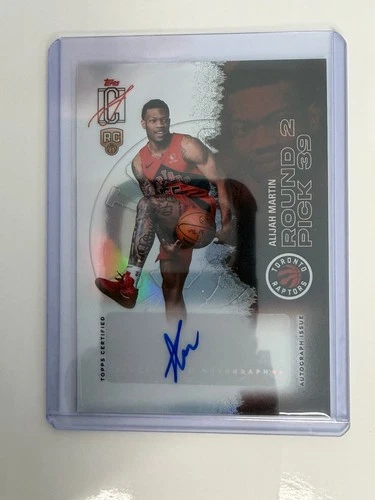 2025 Topps Signature Alijah Martin Base (RAW)