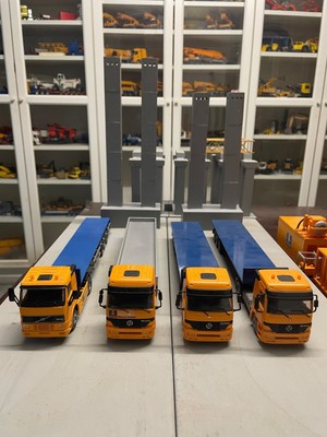 BAUER BG MERCEDES LKW LIEBHERR HS 1:50 SPEZIALTIEFBAU SOILMEC CONRAD WSI RAMME