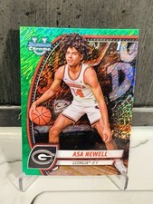 Asa Newell 1st Bowman Green Wave Bowman Chrome U 2025 Hawks