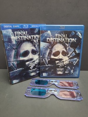 The Final Destination 3-D Blu-Ray 2010 Special Edition Lenticular Cover Glasses