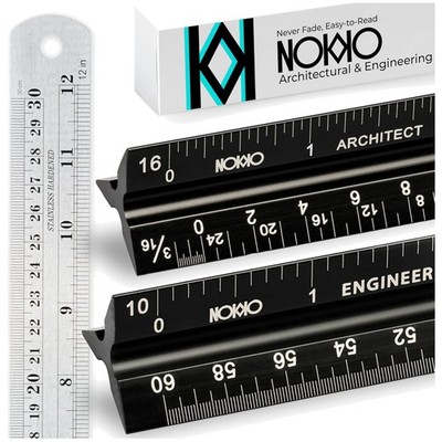Architectural Engineer Scale Ruler Set