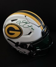 Lukas Van Ness Autographed Lunar Speed Flex Helmet with Beckett COA