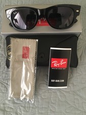 Authentic New Ray-Ban RB0832S Mega Wayfarer ll 902/R5 Sunglasses 52/21/145