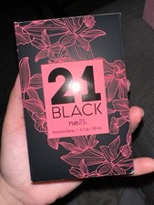Rue 21 21 Black Eau De Parfum Spray for Women, 1.7 fl oz / 50ml Perfume