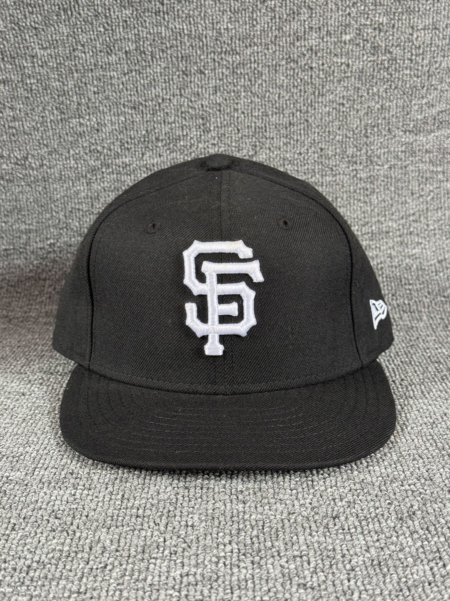 New Era San Francisco Giants MLB Snapback Black Cap White San Francisco Logo