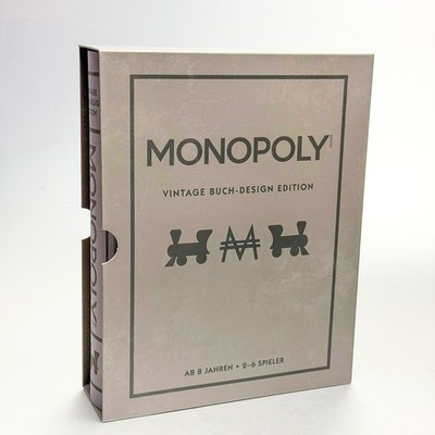 Monopoly Vintage Buch-Design Edition NEU inkl. Versand