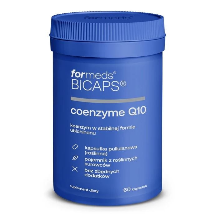 Bicaps Coenzyme Q10 capsules with coenzyme Q10 ubiquinone, 60 pcs.