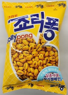 CROWN snack ''Jolly pong'',Korean famous snack & cereal(sweet & savory), 74gx6pack