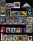 2007a Collection US stamps 39c-41c (used set of 26) OFF paper _n507a