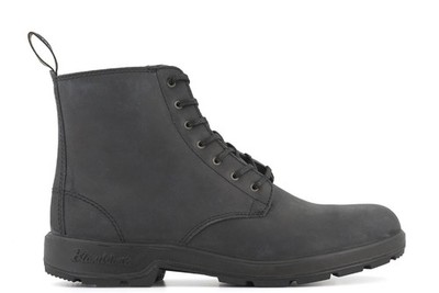 Blundstone 1451 Rustic Schwarz Leather (Originals Lace-Up) Leder