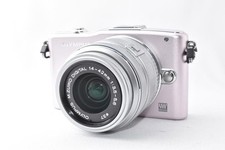 OLYMPUS PEN E PM1 pink lens kit