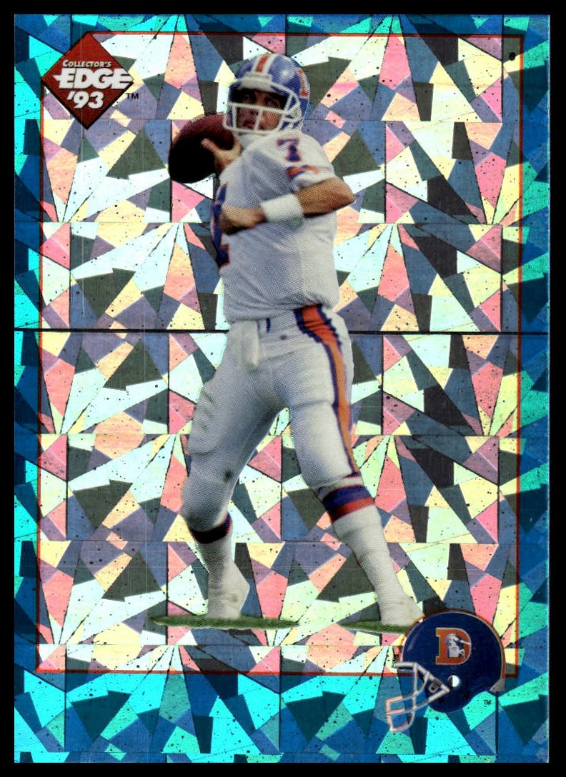 1993 Collector's Edge #E4 John Elway John Elway Two Minute Warning "E" Prefix