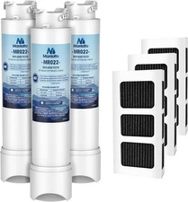 MARRIOTTO MR022 Water Filter Replacement, 3+3 Count (Pack of 1), White 