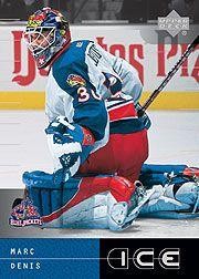 2000 Upper Deck Ice Marc Denis #68 card