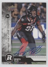 2018 Upper Deck CFL Auto Avery Ellis #88 Auto xp6