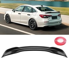  Trunk Spoiler Wing High Kick For 2022-2025 Honda Civic Sedan Si Factory M Style