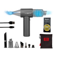 Mini-Autostaubsauger kabellos, stark 120W + Duft (Vanille)