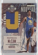 2016-17 Panini Court Kings Art Nouveau Jerseys Prime 2/10 Patrick McCaw #27 1u6
