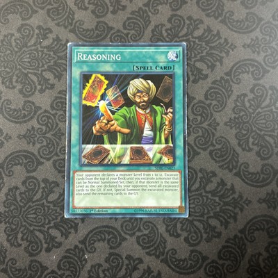 Reasoning - SDPL-EN027 - Common - 1st Edition  YuGiOh