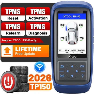 XTOOL TP150 WiFi TPMS-Programmiergerät, TPMS-Neulern-Aktivierungsgerät