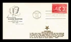 DR JIM STAMPS US CLARA BARTON RED CROSS FDC SCOTT 967 MASONIC HF CACHET COVER