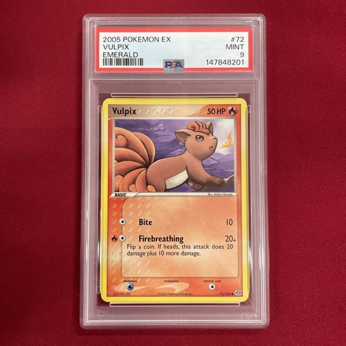Vulpix graded PSA 9 for sale on eBay