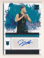 JAKE LUTON 2020 PANINI IMPECCABLE ROOKIE AUTOGRAPH RED #/75 JACKSONVILLE JAGUARS