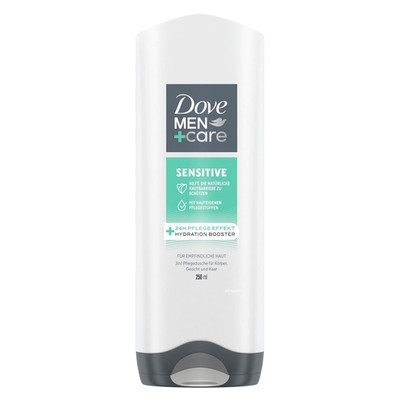 Dove Men+Care 3-In-1 Duschgel Sensitive Duschgel Für Körper, Gesicht Und Haar Fü
