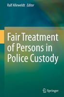 Ralf Alleweldt | Fair Treatment Of Persons In Police Custody | Buch | Englisch