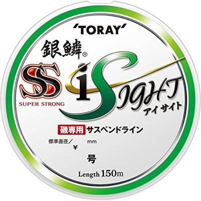 TORAY line Ginrin Super Strong eye site 150m 4 No. Light Green nylon 16lb