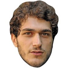 Filippo De Carli Beard Celebrity Mask, Flat Card Face, Fancy Dress Mask