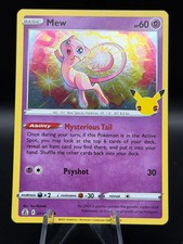 Pokemon 2021 Celebrations Mew Holo Rare #11/25 - LP on eBay