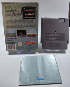 Rad Racer NES CIB OVP Anleitung Modul PAL Europa-Version Nintendo