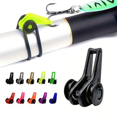 Hakenhalter Rutenclip | Hook Keeper | Forelle UL | 10 Farben | Angelzubehör Clip