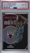 2017-18 Panini NBA Hoops We Got Next Lauri Markkanen #7 PSA 10 GEM MT r1v