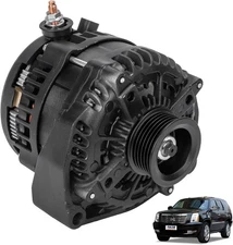 Open Box Alternator 300AMP 14V High Output For Chevrolet Silverado 1500HD 2500HD